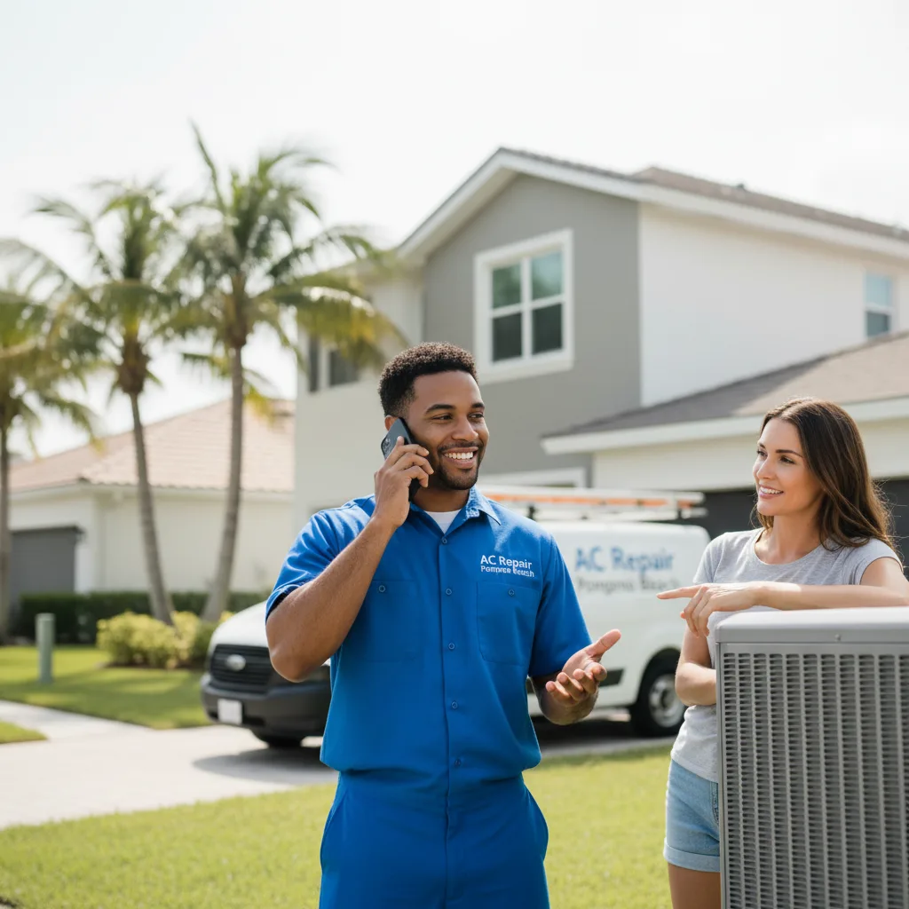 AC Repair Pompano Beach customer support in Ashburn